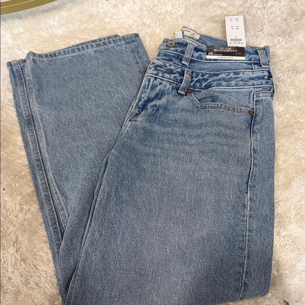 Abercrombie & Fitch Light Blue Straight Leg Jeans